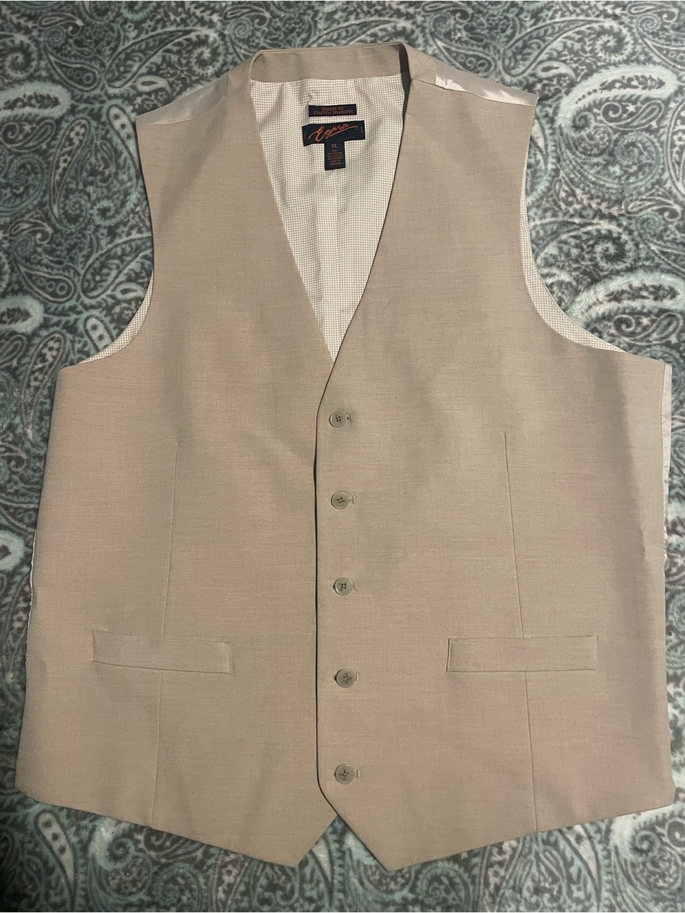 Tan vest- XL